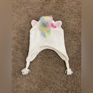Girls sequins unicorn Beanie Lg/xl NWT